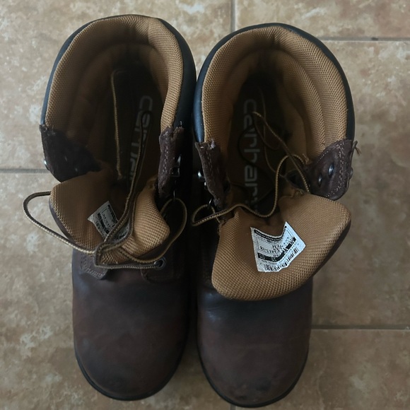 Carhartt Men's Brown Work Boots - Picture 4 of 8